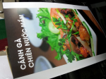 In menu bìa kiếng các món đặc sản Hà Nội cho nhà hàng tiệc cưới tại HCM